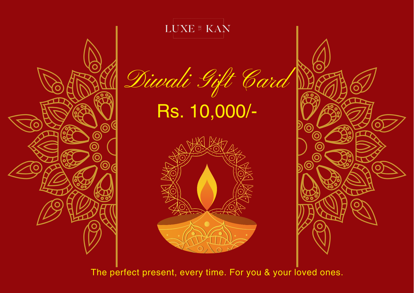 Luxe By Kan Diwali E-Gift Card