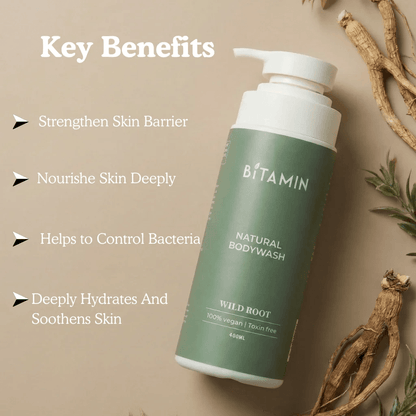 Bitamin FrenchRose Natural Bodywash 400ml