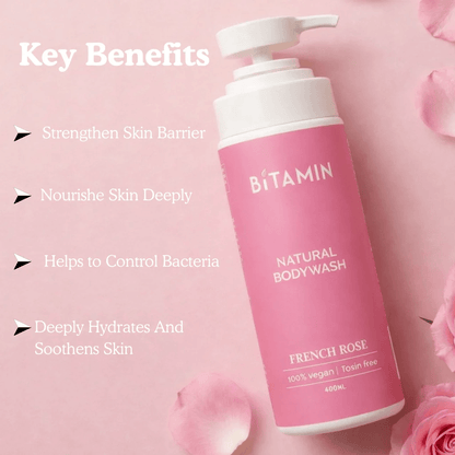 Bitamin FrenchRose Natural Bodywash 400ml