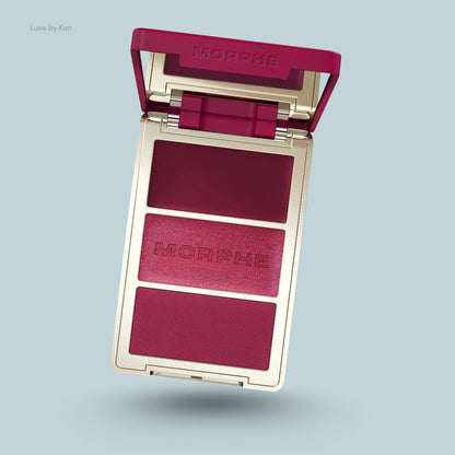 MORPHE Cheek Thrills Multi-Finish Face Trio 10.8g