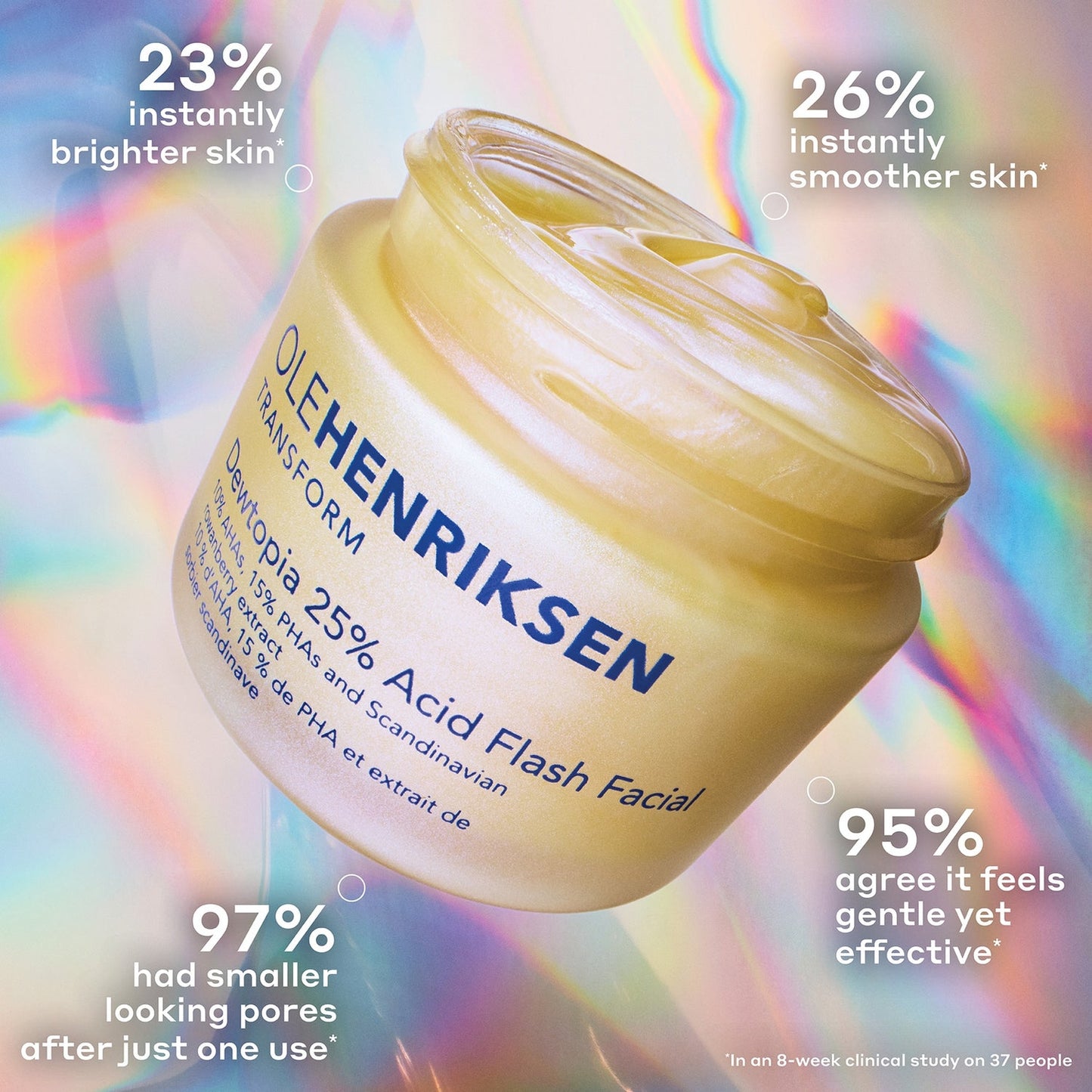 OLE HENRIKSEN DEWTOPIA 25% ACID FLASH FACIAL MASK 50ML