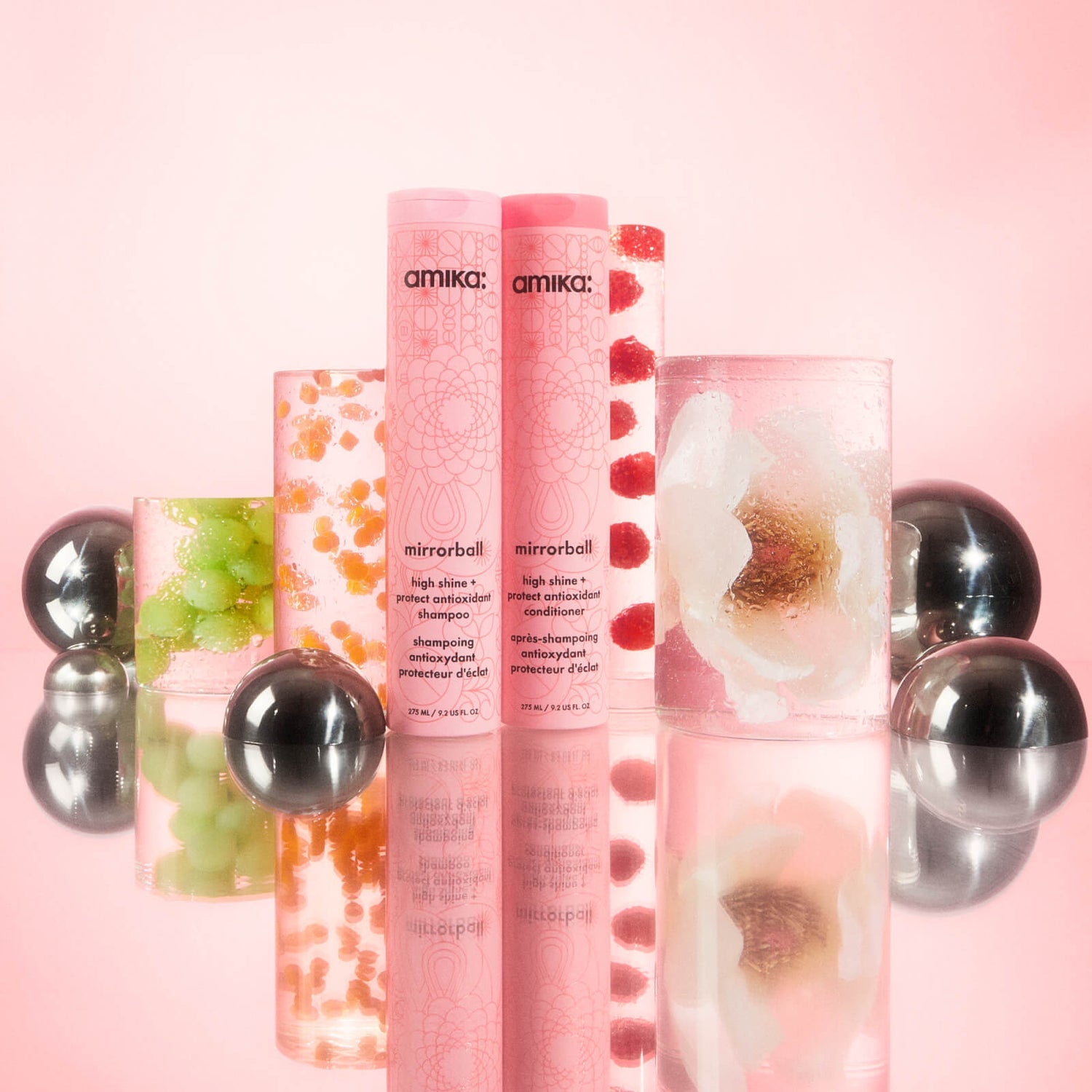 AMIKA MIRRORBALL HIGH SHINE + PROTECT ANTIOXIDANT SHAMPOO – Luxe by Kan