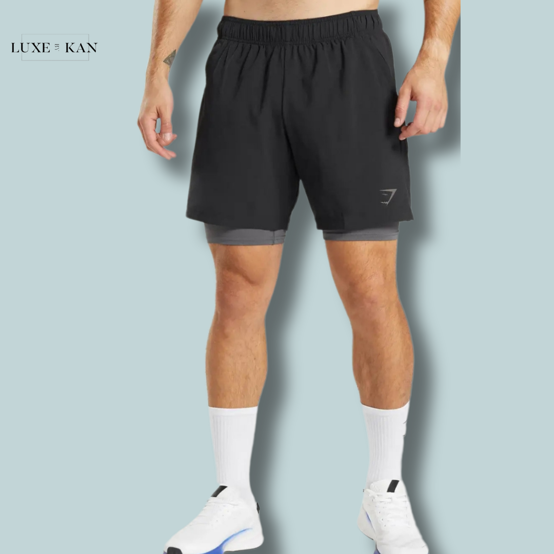 GYMSHARK MEN SPORT 7" 2 IN 1 SHORTS