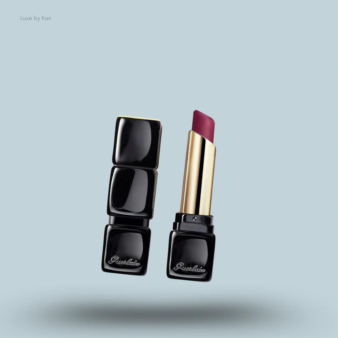 Guerlain  Kisskiss  Tender  Matte  16 Hour Comfort  Lightweight Luminous Matte Lipstick  2.8G