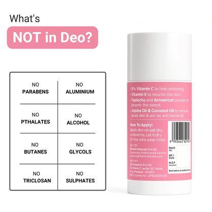 Bitamin French Rose  Natural Deodorant   30g