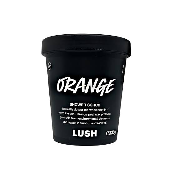 Lush Cosmetics Orange
Body Scrub