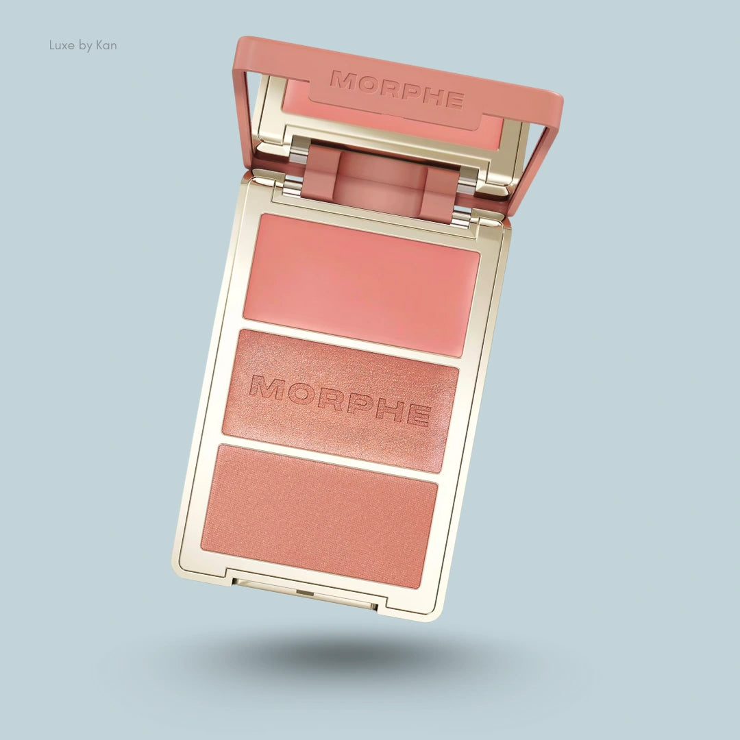 MORPHE Cheek Thrills Multi-Finish Face Trio 10.8g