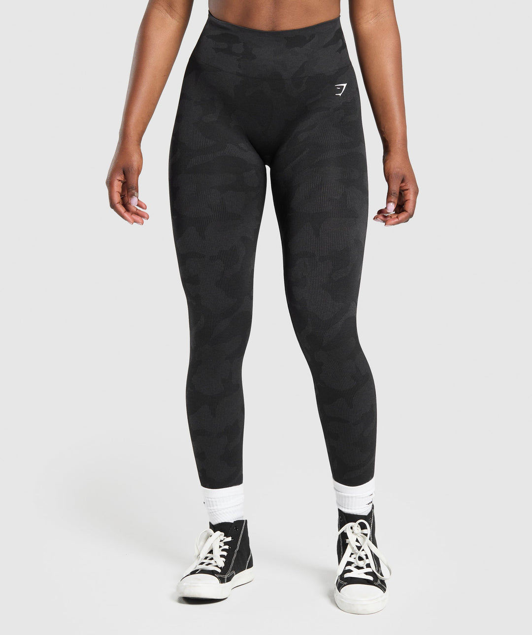 GYMSHARK ADAPT CAMO SEAMLESS RIBBED LEGGINGS