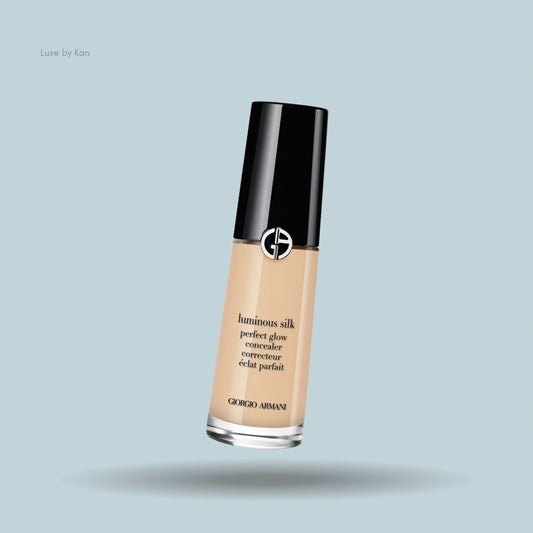 Giorgio Armani Luminous Silk Perfect Glow Concealer bottle with black cap.