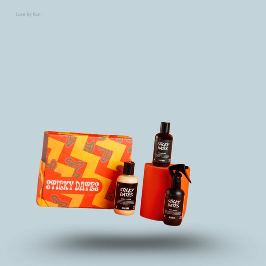 Lush Sticky Dates Body Care Set
