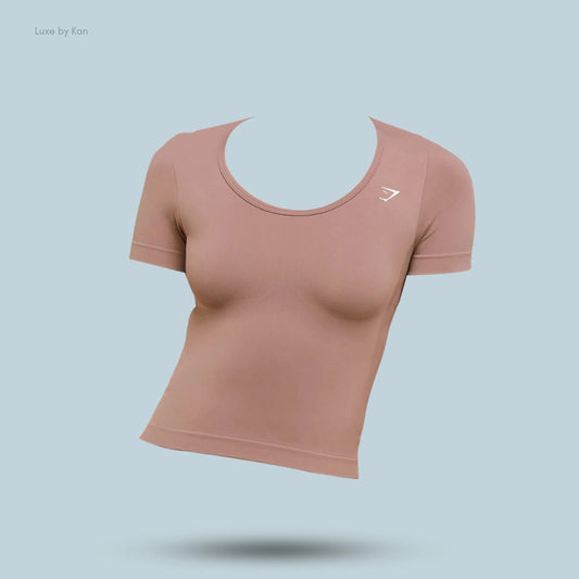 Gymshark Everyday Seamless Tight Fit Crew Neck Tee (Slim Fit)