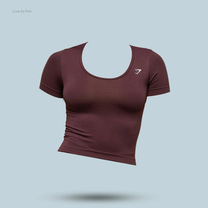 Gymshark Everyday Seamless Tight Fit Crew Neck Tee (Slim Fit)
