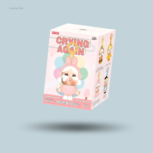POP MART CRYBABY CRYING AGAIN SERIES VINYL FACE PLUSH SINGLE BLIND BOX (PACK OF 1)
