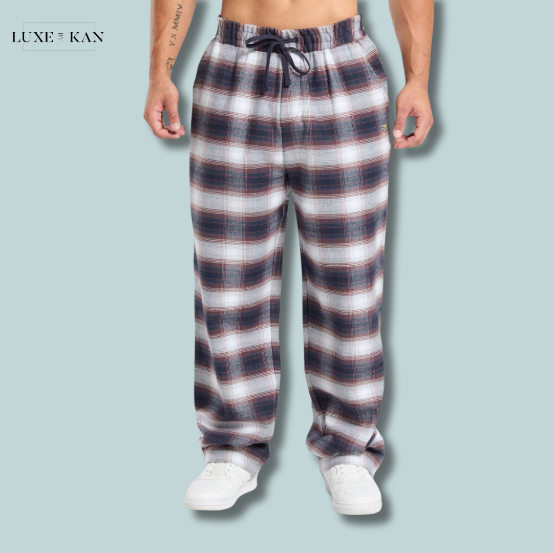 GYMSHARK Flannel Pants
oversized fit