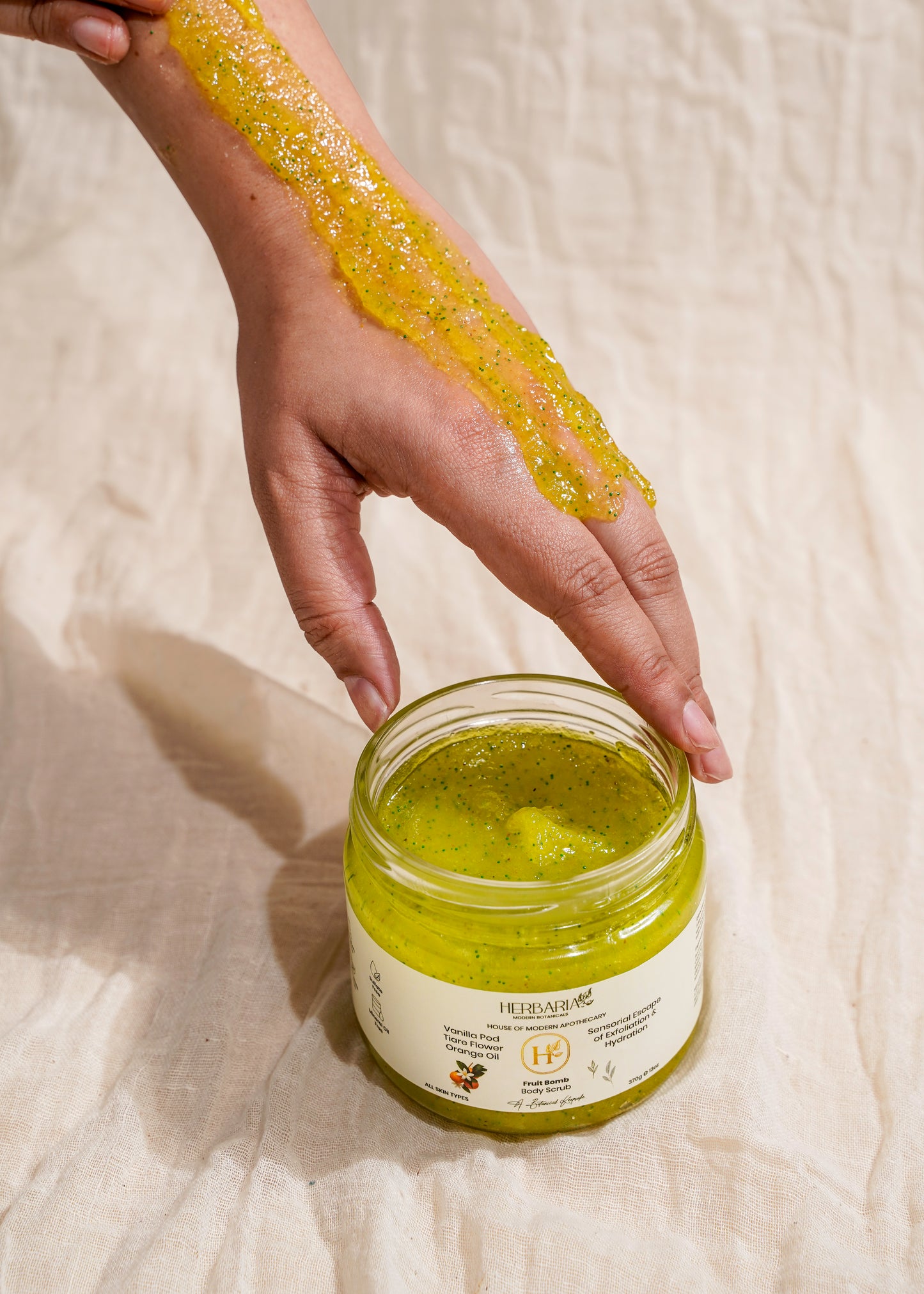 Herbaria - Modern Botanicals Fruit Bomb Body Scrub 370gm