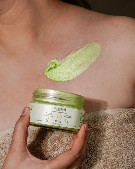 Herbaria - Modern Botanicals Spring Green Shower Butter 120gm
