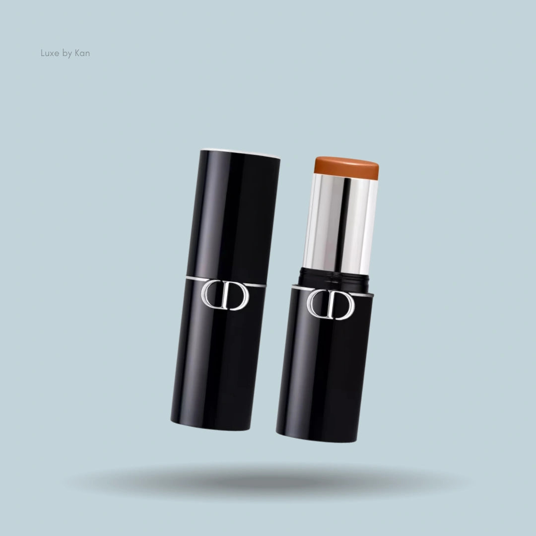 Dior Forever foundation stick, black tube with exposed product.