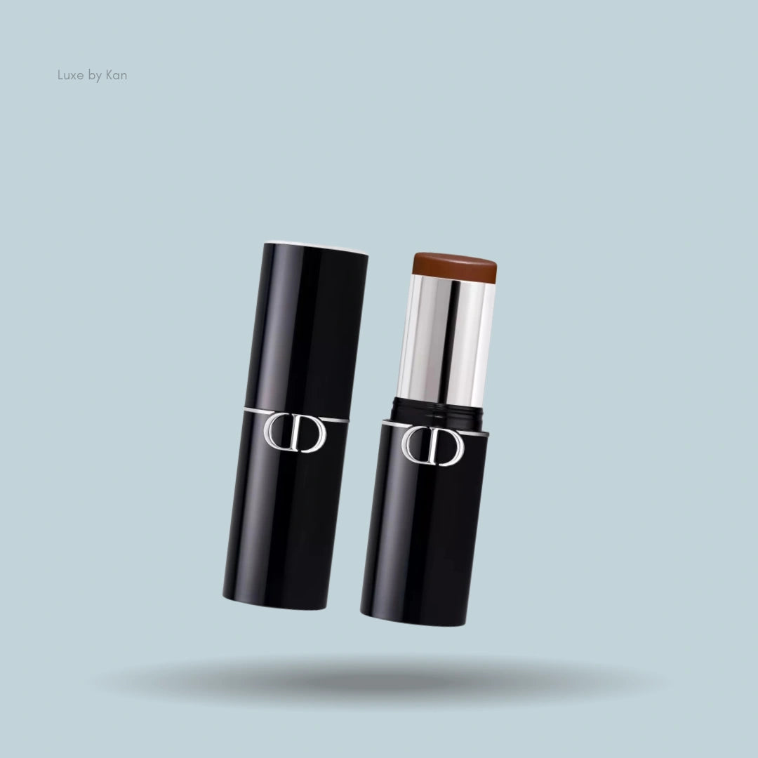 Dior Forever foundation stick, one open showing the product.