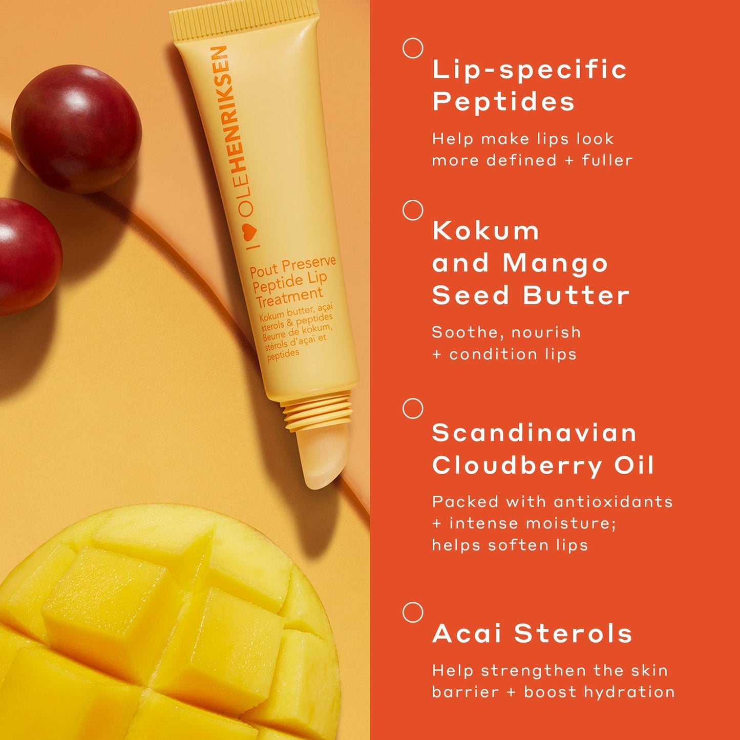 OLE HENRIKSEN POUT PRESRVE PEPTIDE LIP TREATMENT 12ML