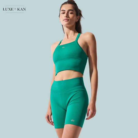 Alo Seamless Ribbed Favorite Bra Tank Limited