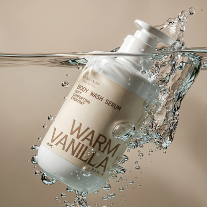 LBK Essentials Warm Vanilla Body Wash Serum 250ml