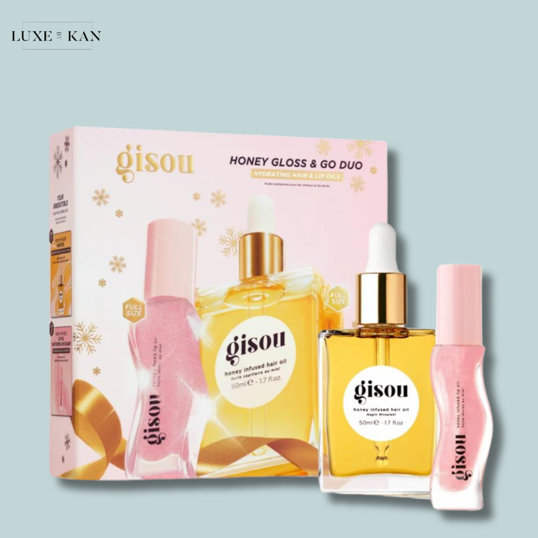 Gisou Honey Gloss & Go Duo set.