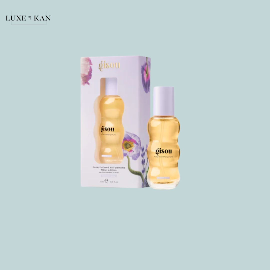Gisou honey-infused hair perfume in a floral edition.