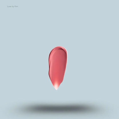 Kylie Cosmetics Lip and Cheek Blush Tint 9ml swatch on blue background — Luxe by Kan India