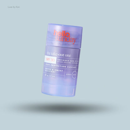 Hello Sunday "the take-out one" invisible sun stick SPF 30.