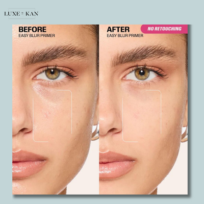A beauty magazine cover featuring a close-up of smooth, radiant skin and glossy lips, highlighting a natural makeup look.