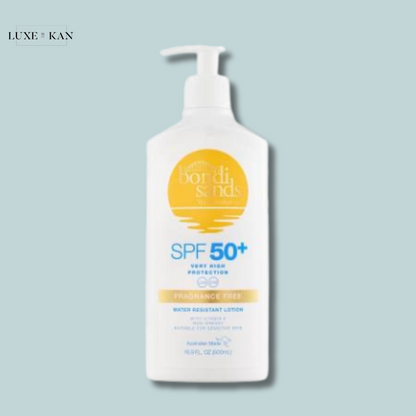 Bondi Sands Spf 50+ Fragrance Free Sunscreen Lotion Value Pump Pack 500ml