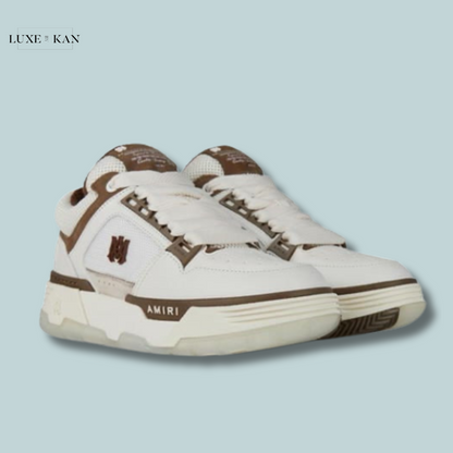 AMIRI
MA-1 HIGH TOP TRAINERS in white/brown 126