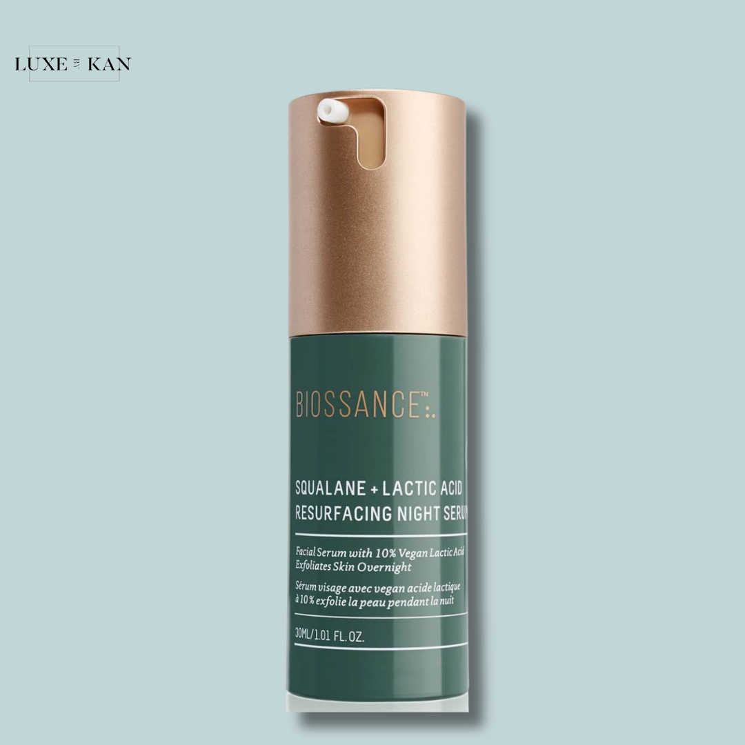 BIOSSANCE SQUALANE AND LACTIC ACID RESURFACING SERUM 30ML