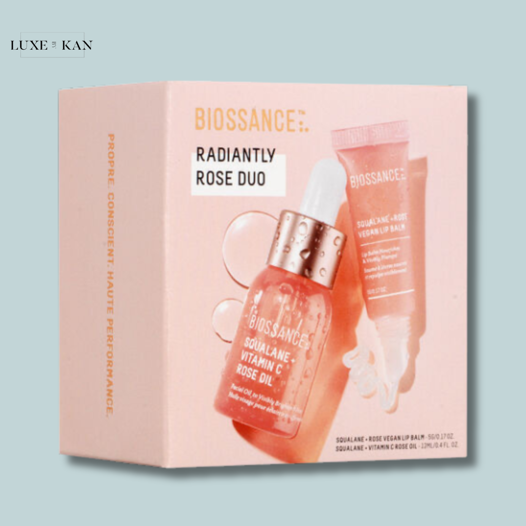 BIOSSANCE 
RADIANTLY ROSE DUO