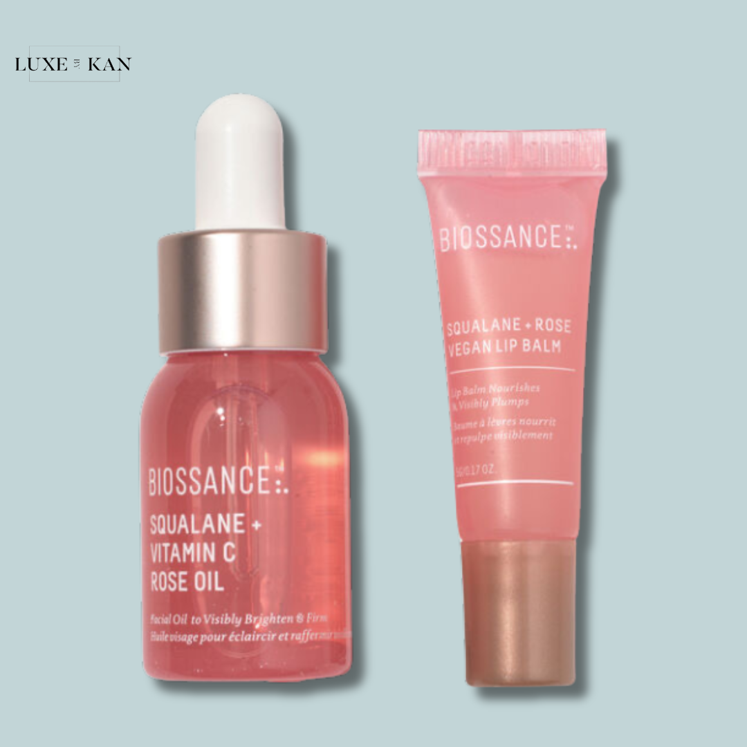 BIOSSANCE 
RADIANTLY ROSE DUO