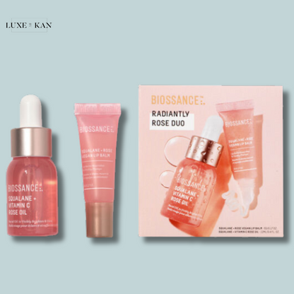 BIOSSANCE 
RADIANTLY ROSE DUO