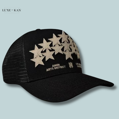 AMIRI STAR TRUCKER CAP