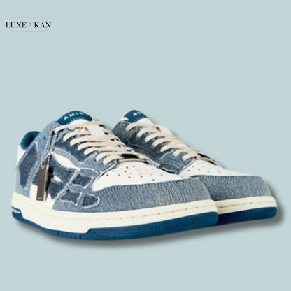 AMIRI
SKELETON TOP LOW TRAINERS in stale blue 533