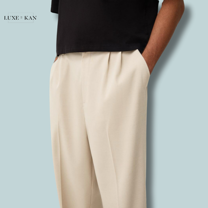 Bershka Tailored Baggy Trousers