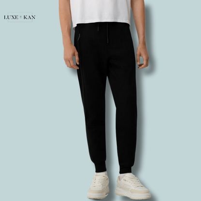 Bershka Plush Jogger Trousers With Seams