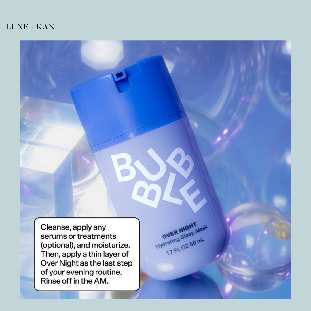 Bubble Skincare Over Night Hydrating Sleep Mask 50ml