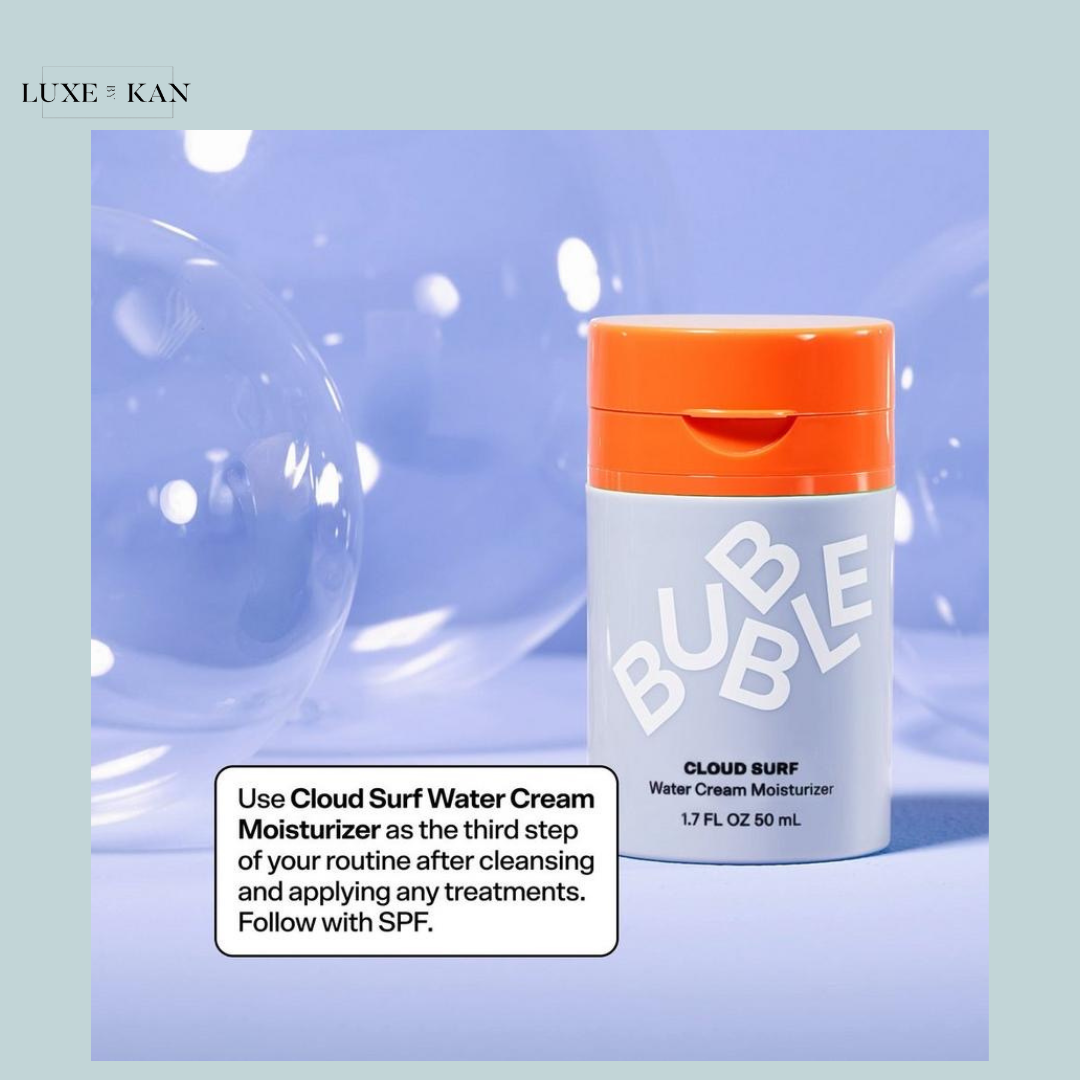 Bubble Skincare Cloud Surf Water Cream Moisturizer 50ml