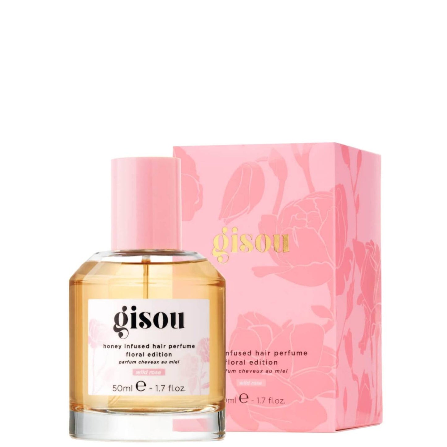 GISOU HONEY INFUSED HAIR PERFUME FLORAL EDITION 50ML - WILD ROSE