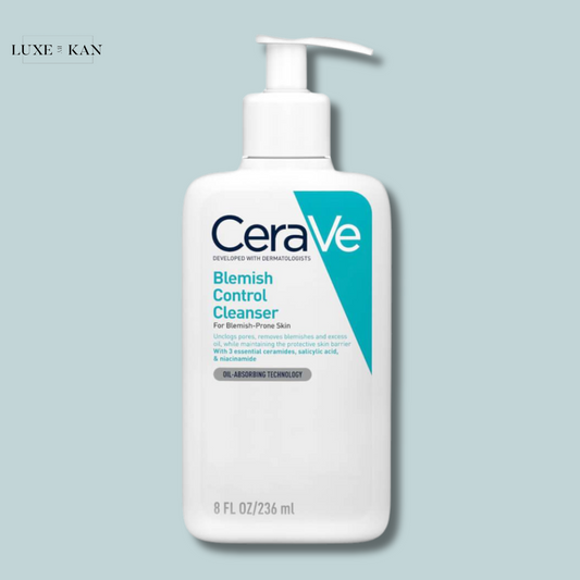 CERAVE Blemish Control Face Cleanser with 2% Salicylic Acid & Niacinamide for Blemish-Prone Skin 236ml