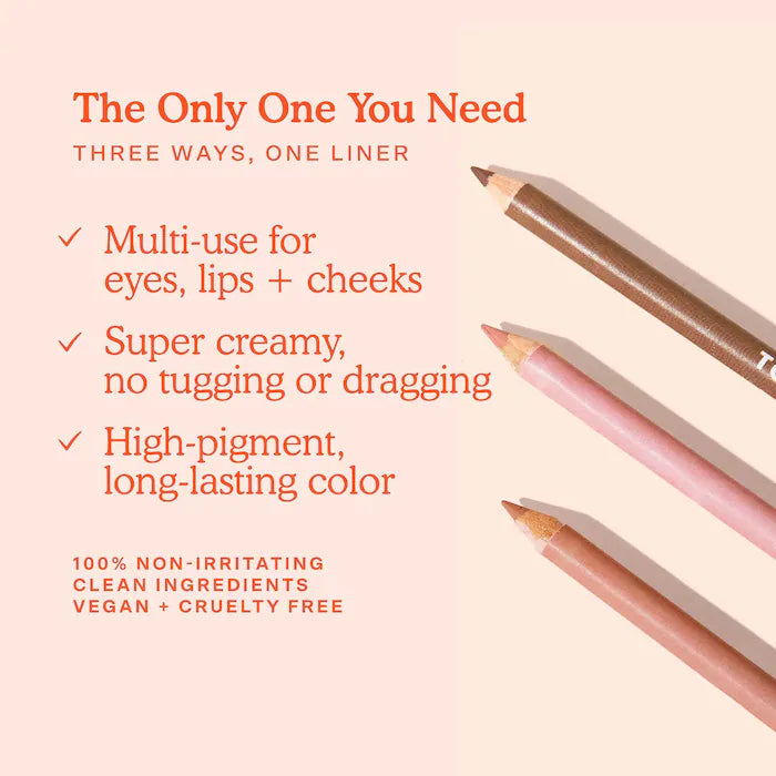 Tower28 OneLiner Lip Liner + Eyeliner + Cheek Pencil