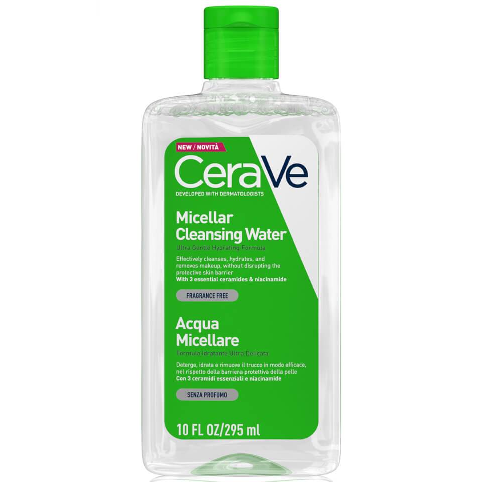 ماء التنظيف CERAVE Micellar مع النياسيناميد والسيراميد لجميع أنواع البشرة 295 مل