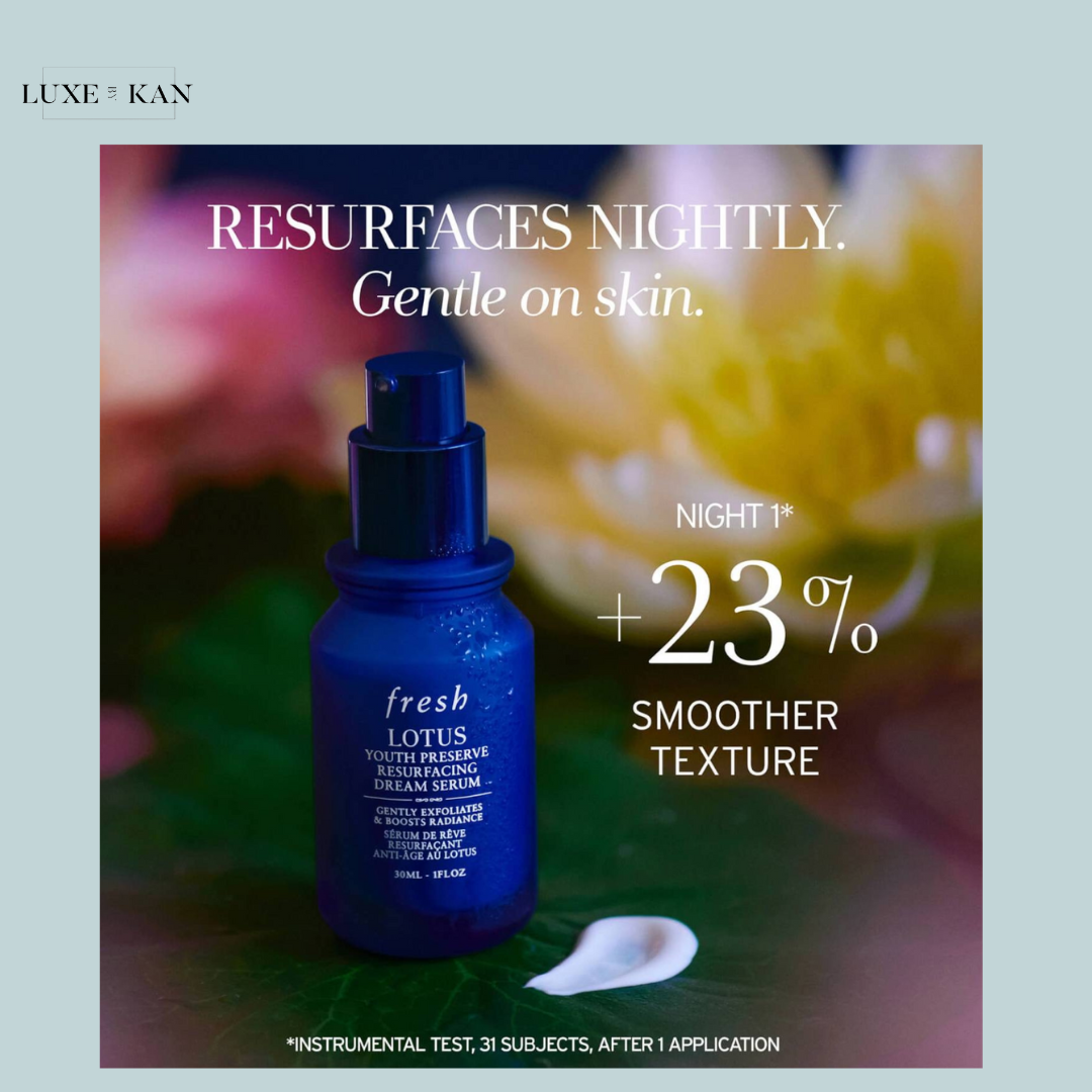 FRESH LOTUS YOUTH PRESERVE RESURFACING DREAM SERUM 30ML