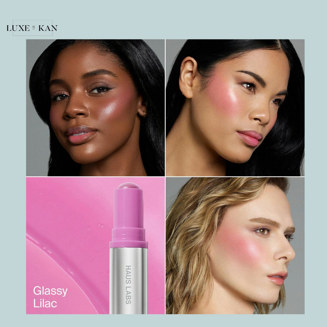 HAUS LABS COLOR FUSE GLASSY BLUSH BALM STICK