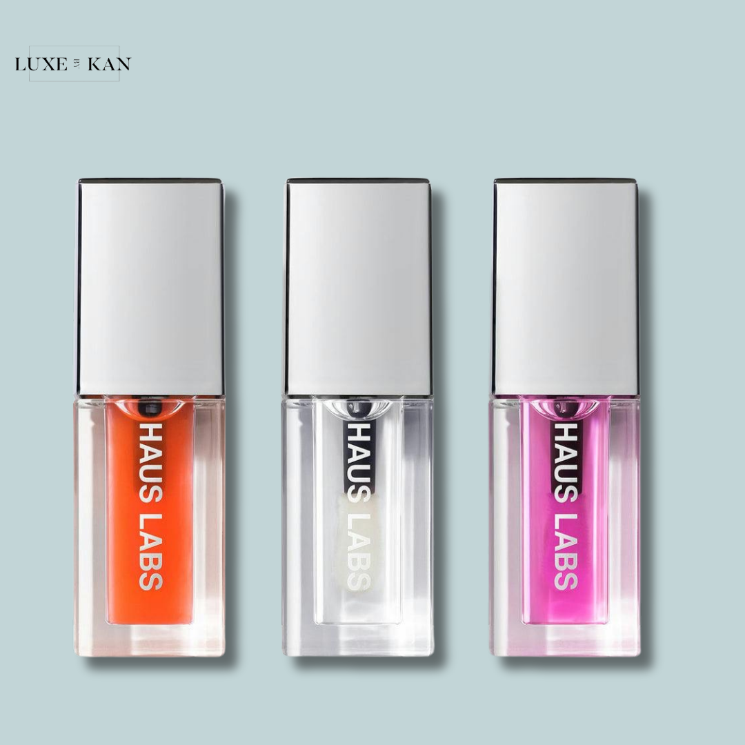 Haus Labs Mini Phd Hybrid Lip Oil Trio