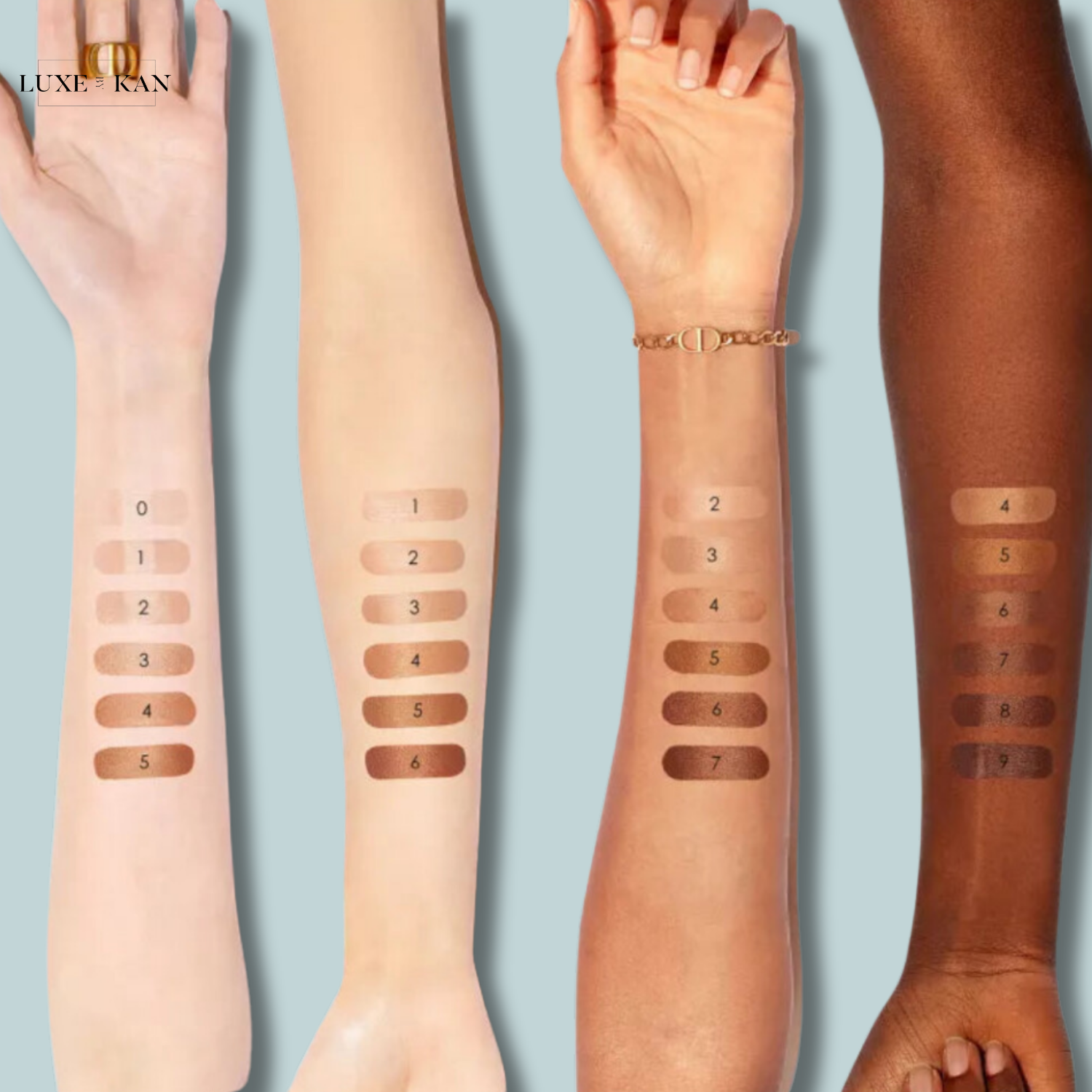 Forever Foundation Swatches Diorskin Glow Foundation Dior Forever